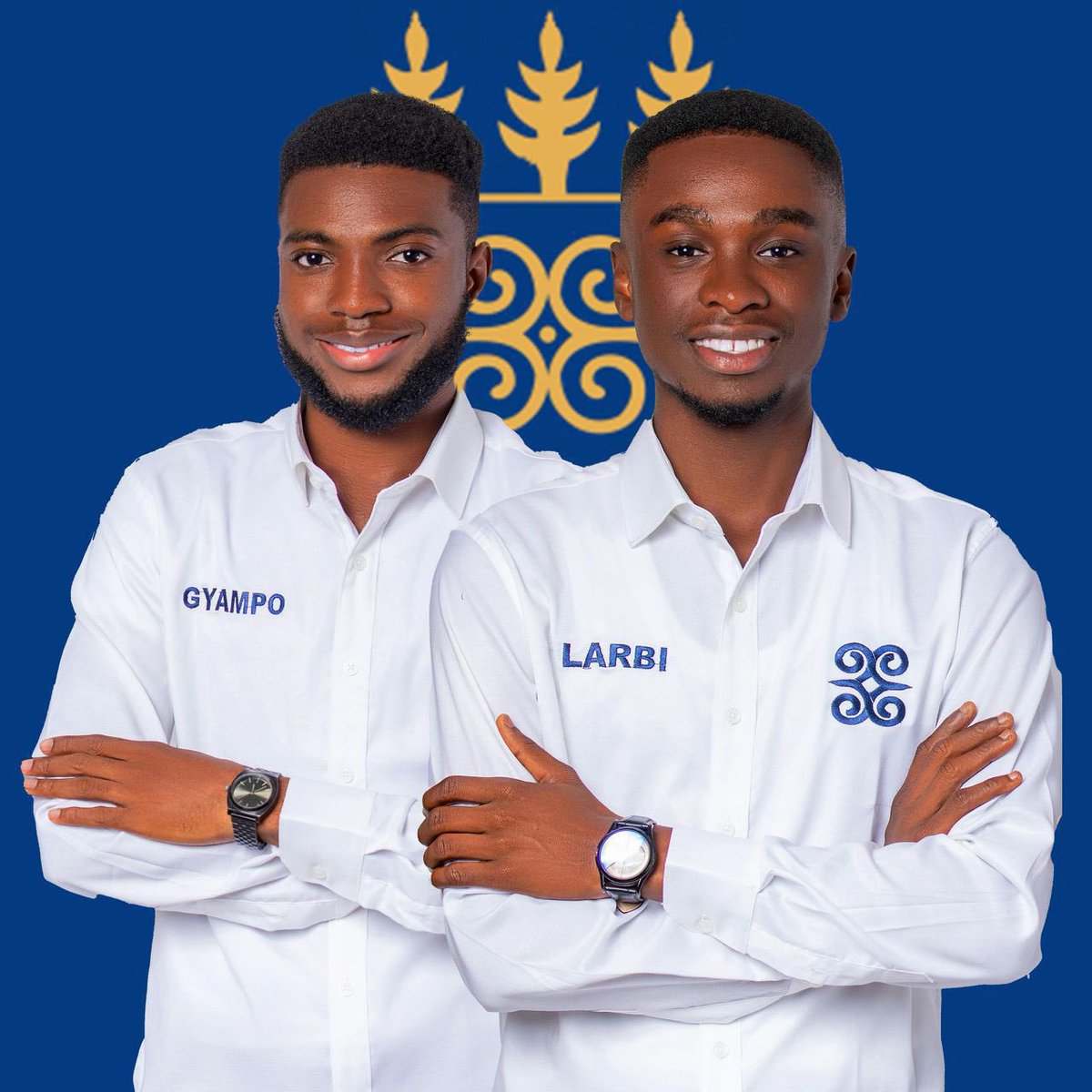 Voice_of_Legon's tweet photo. 📍📍UGSRC ELECTIONS📍📍

Larbi Richmond Ofori and Gyampo Derrick have been elected as President and Vice President of the University of Ghana SRC.

Stay tuned.✅ https://t.co/FhpstqZgkG