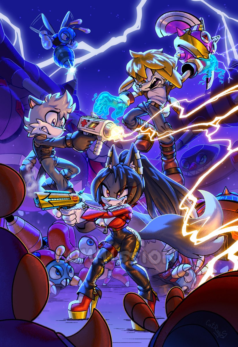 Full render illustration for @/BreezyKun 🤜🤖