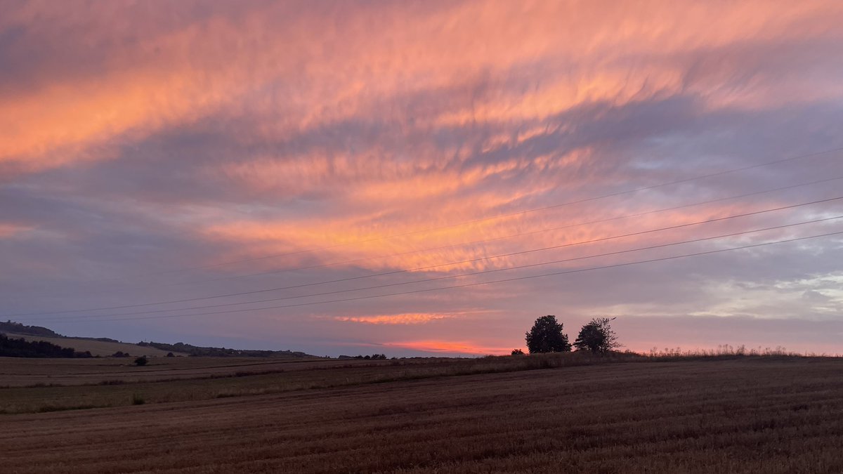 A u Państwa jak? Bo w woj śląskim. tak #sunset