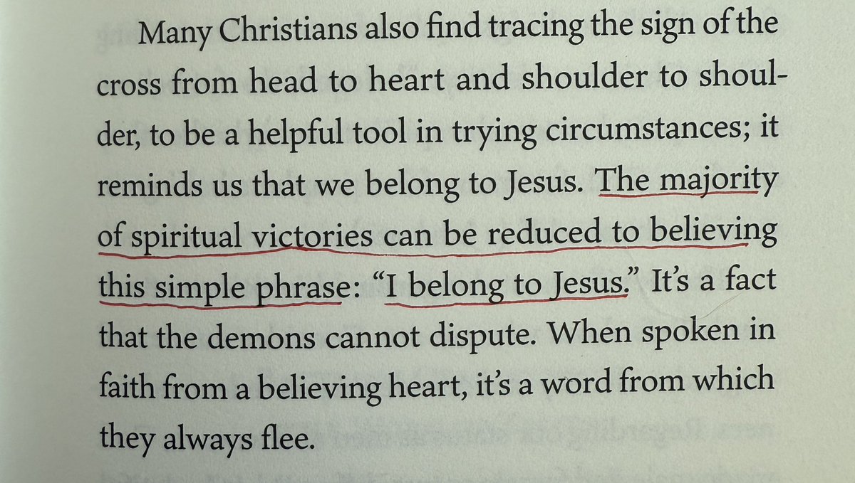PaRoSc's tweet photo. From Harold Roseau’s Spirituals Warfare for the Care of Souls. So far a great read! https://t.co/xF1E9nApJ3