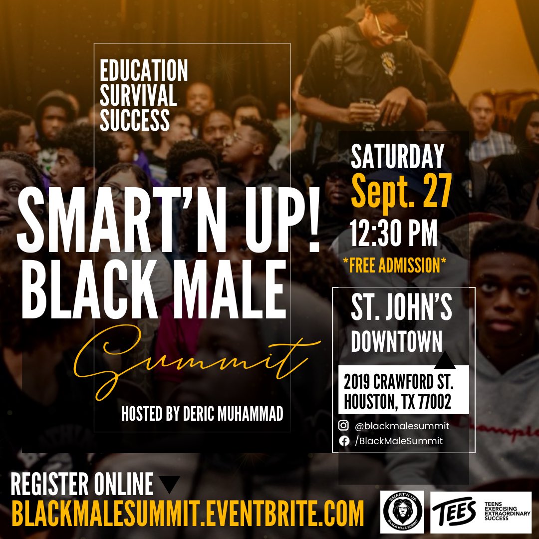 SAVE THE DATE‼️
BlackMaleSummit.eventbrite.com