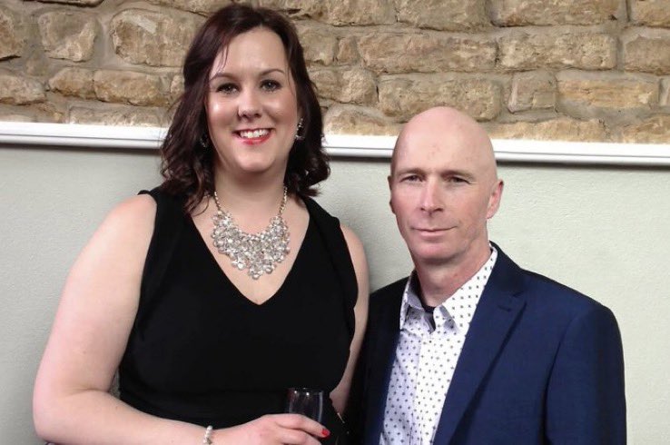 The piece of shit on the left incited other likeminded pieces of shit to commit arson and burn asylum seekers to death. 

The piece of shit on the right is a Tory Councillor who has never once condemned his racist piece of shit wife for her words of incitement. 

Fuck ‘em both!