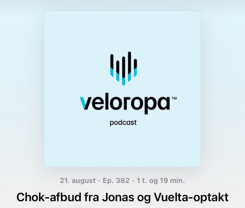 Veloropa tweet media