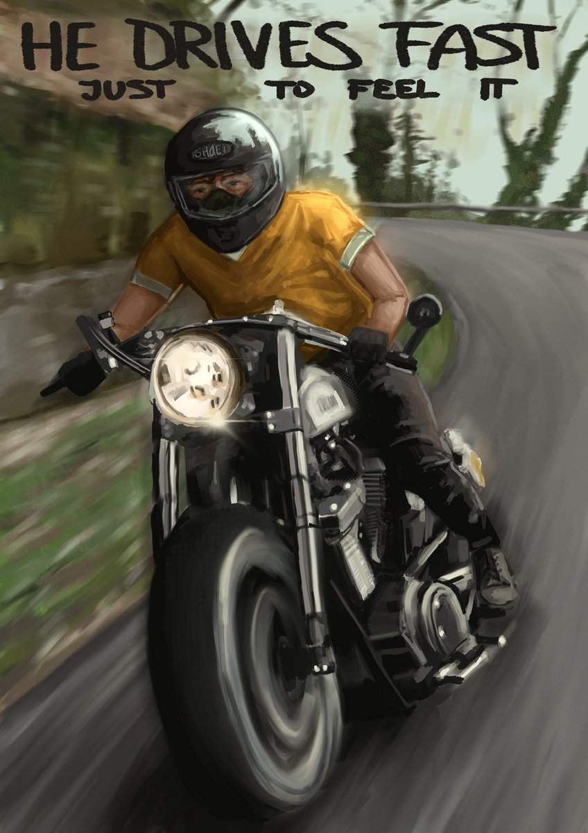 🏍️💨
#cliqueart