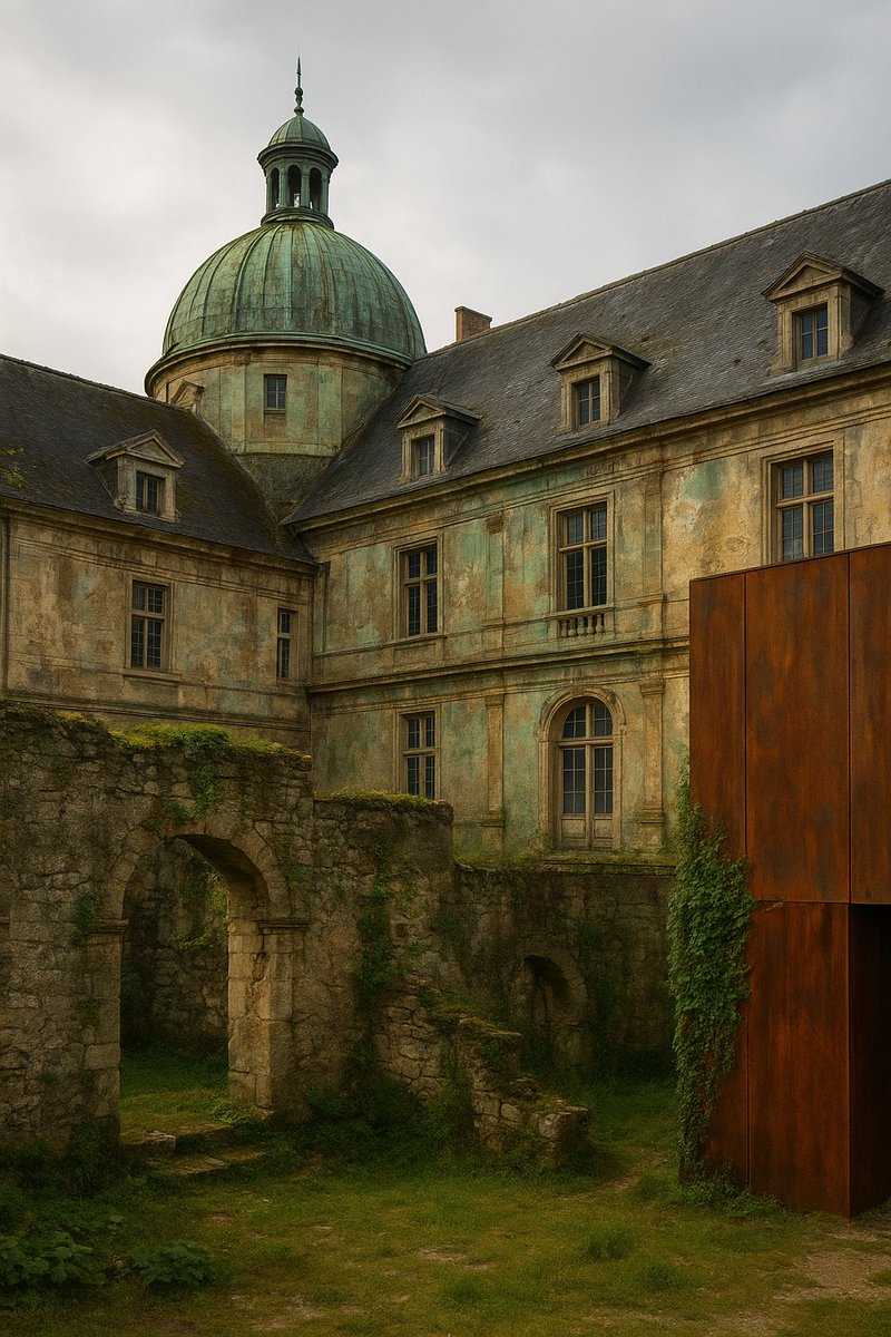 Ivannakuz's tweet photo. Buildings are not just structures, but living witnesses to history. 🕰️ Every mark of time is part of their story. ✨

#Architecture #HistoricalBuildings #BuildingArt #ArchitecturalHistory #Urban https://t.co/bY0rzIi57B