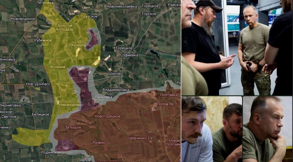 🇺🇦⚔️🇷🇺 “Defense Forces are cutting off the Dobropillia salient, six settlements have been cleared” — Syrskyi.

Today, the Commander-in-Chief worked in the Pokrovsk direction, specifically in those military command bodies, corps, and brigades that are carrying out stabilization