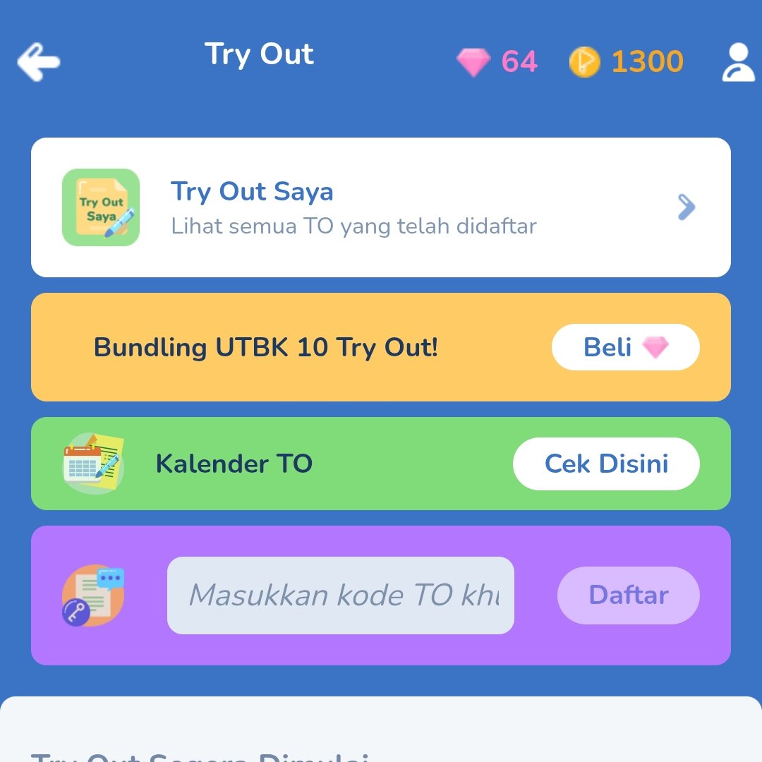 Hai temen-temen #studytwt

Aku mau ngasih GA 1 akun Pahamify buat kalian yang akan berjuang di UTBK 2026. GA ini di adakan sebagai penutup perjuangan aku mengejar jakun selama 3 tahun. Buat join kalian tinggal:

Like, RT, dan komen motivation letter + arti UTBK bagi kalian