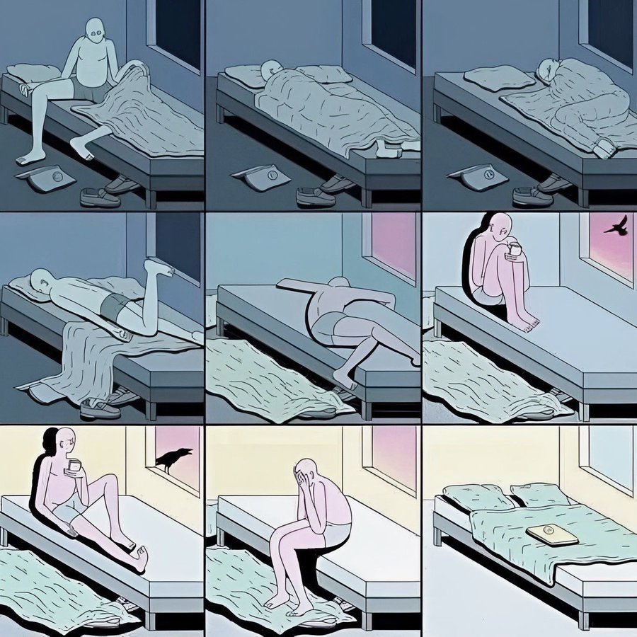 A exaustão mental é muito pior do que a exaustão física.