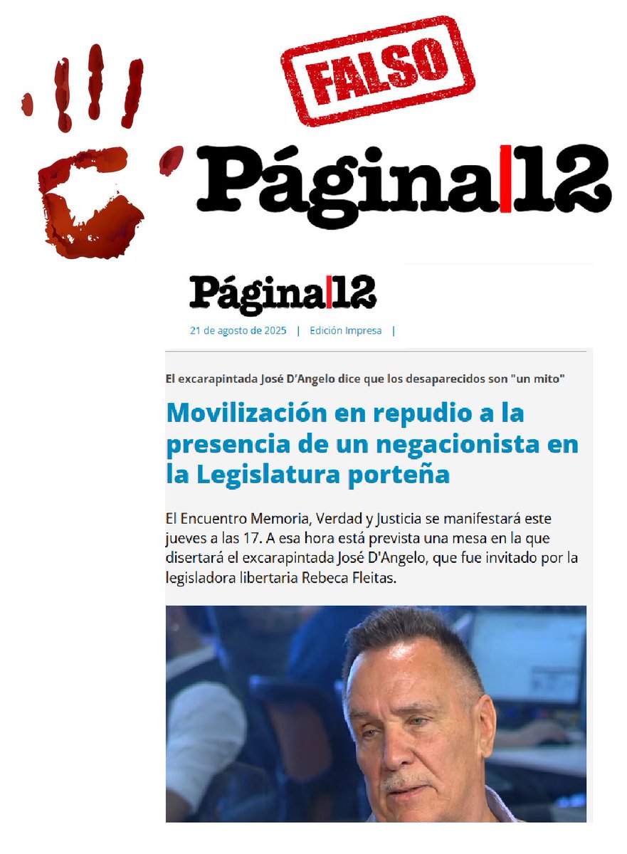 gabrielvenica's tweet photo. EL DIARIO TERRORISTA PAGINA 12 fundado con dinero recaudado en atentados terroristas (confesión de uno de sus fundadores Jorge Lanata, que reconoció el aporte millonario realizado por el terrorista Gorriarán Merlo) sigue difundiendo relato  

-HILO- https://t.co/s3k8peocpO