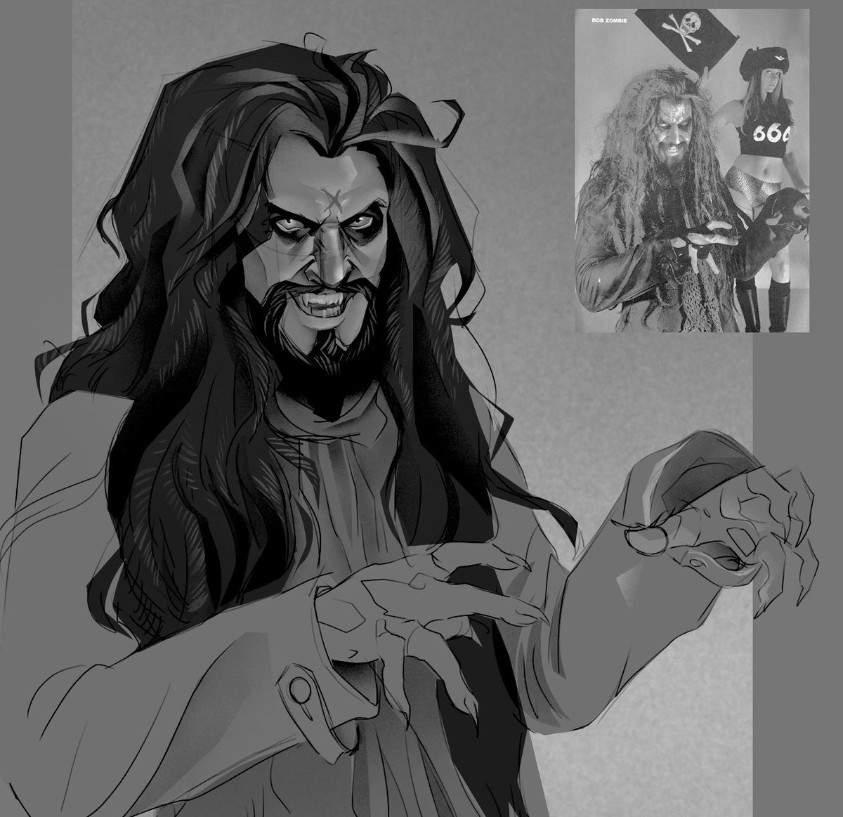 dinkndots's tweet photo. 3AM Zombie shenanigan https://t.co/h2MBEF9idW