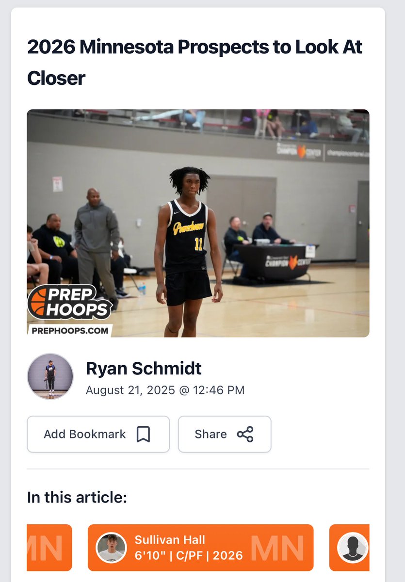 Thank you <a href="/PrepHoops/">Prep Hoops 🏀</a> and Ryan Schmidt for the write up!