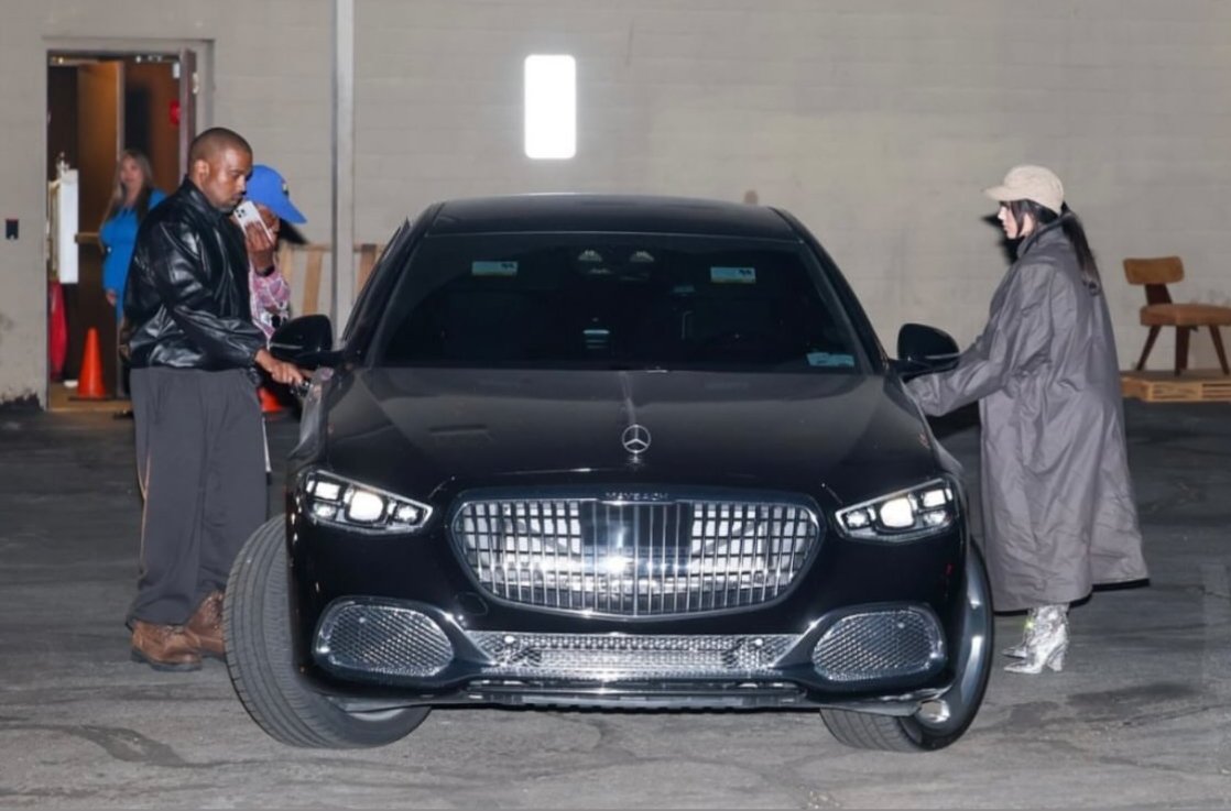 Ye &amp; Bianca today.