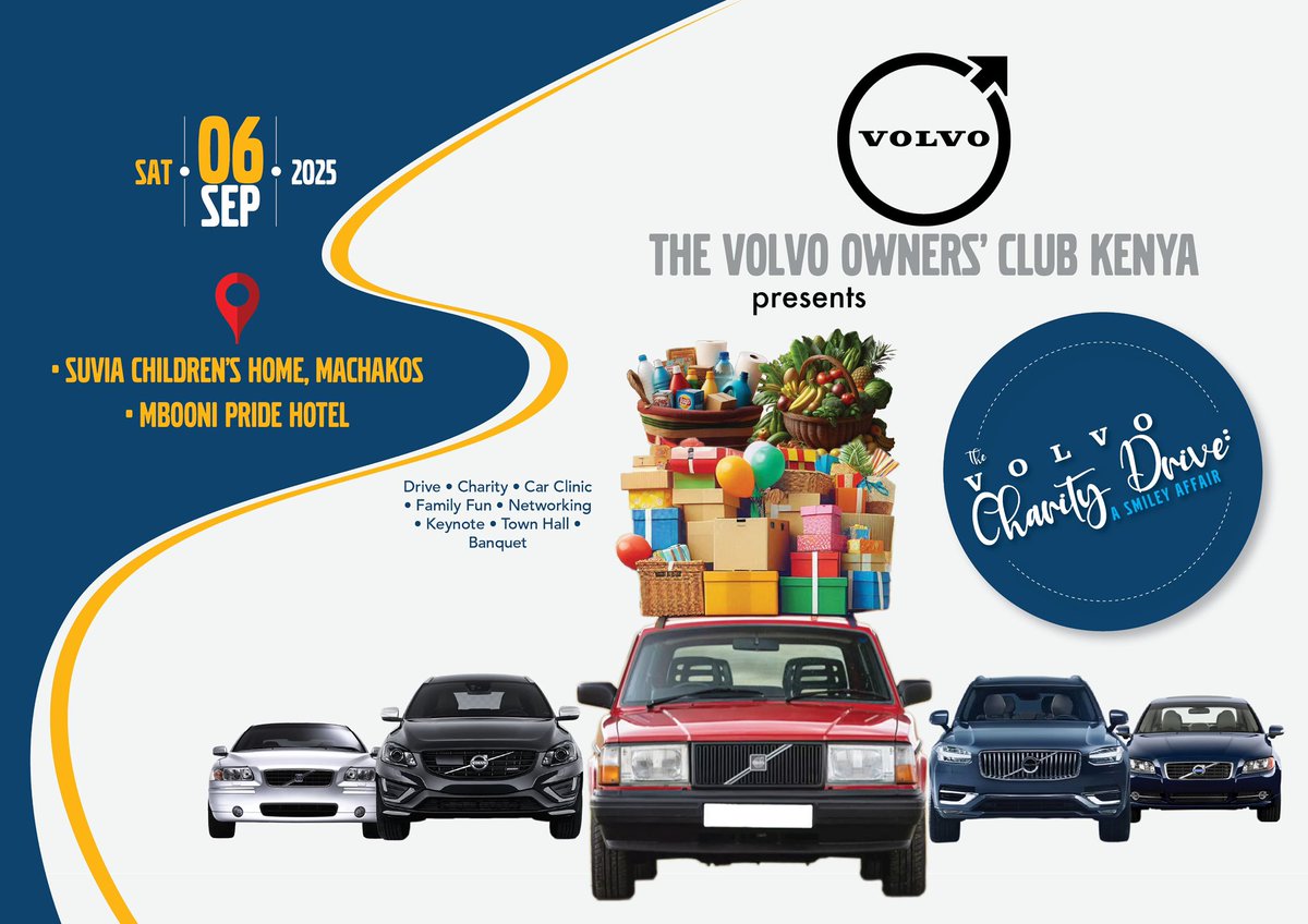 abel_masila's tweet photo. Our annual CSR drive is upon us. 

Come one come all. We are accepting donations through m-changa too. Let’s put a smile on the girls at suvia children’s home. You don’t need a volvo to attend too. 

M-changa link has been attached 

Our mchanga link for donations is

https://t.co/SD99IyGPII