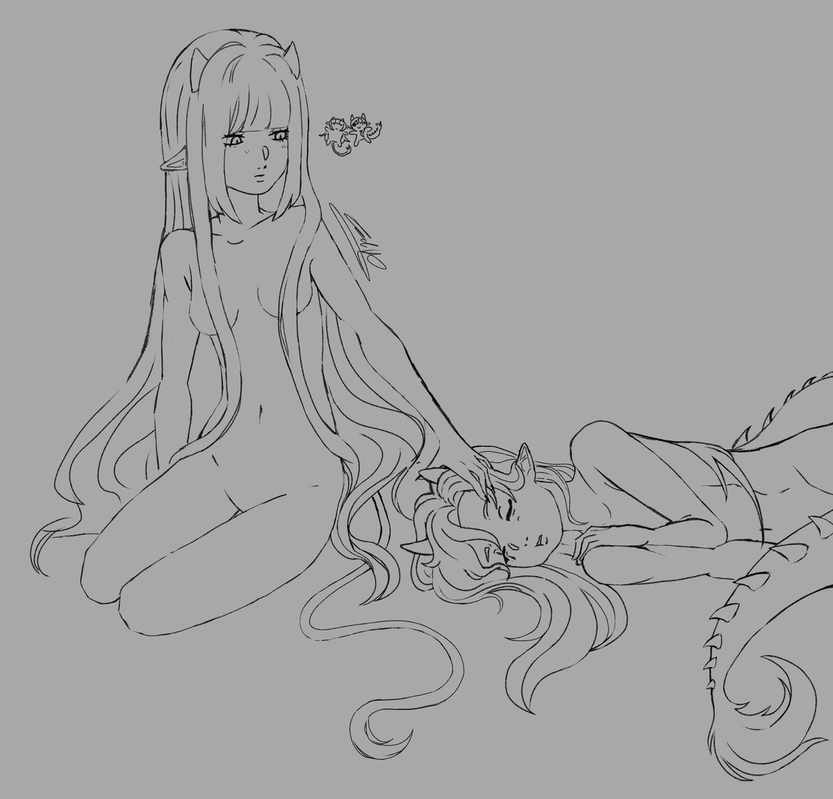 paint_daisies's tweet photo. Mais um desenho testando o Clip Studio #desenho #anime #CLIPSTUDIO #ocart https://t.co/AZlYqKLDYN