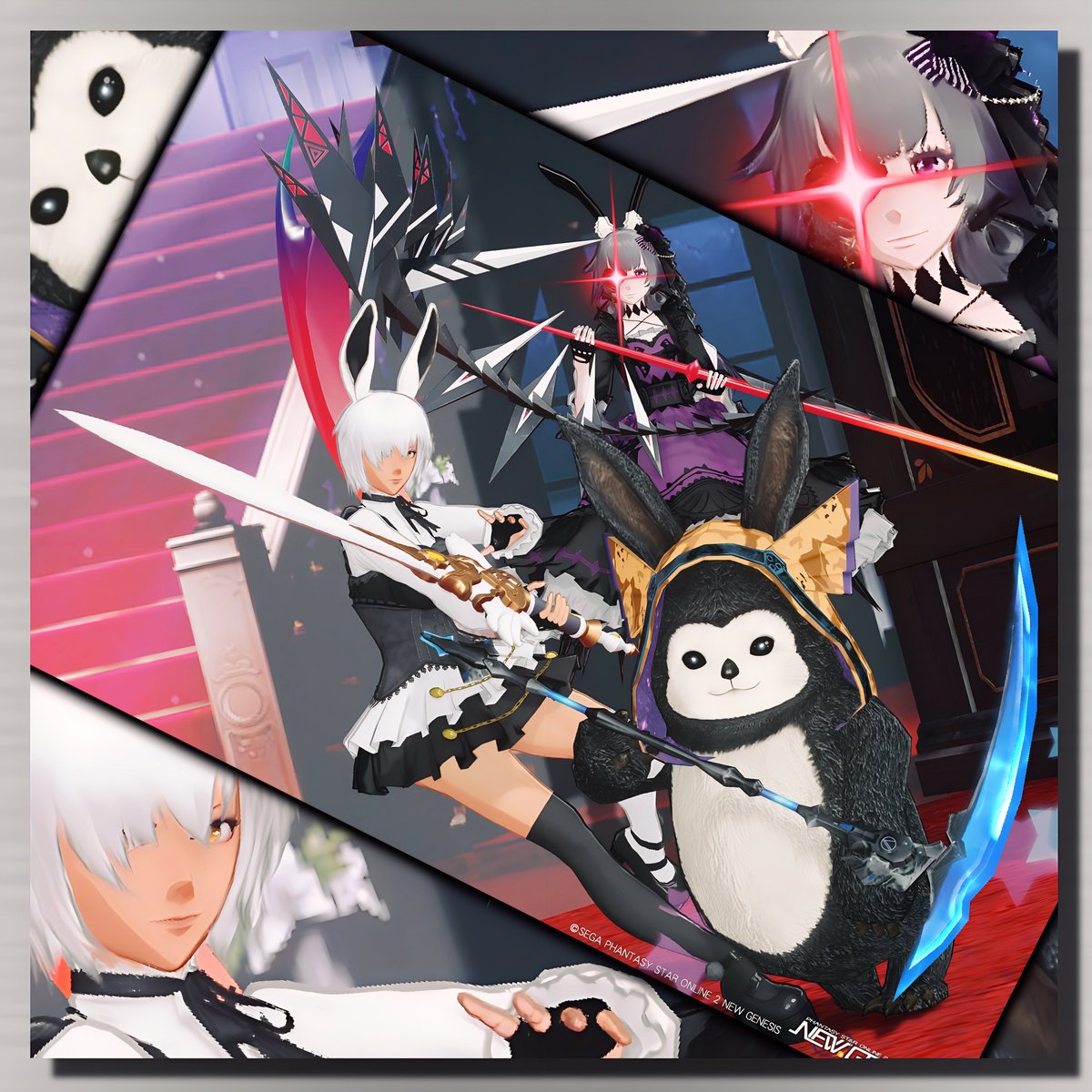 薄羽 勇吹 (@usva_ibuki) on Twitter photo #PSO2NGS #PSO2NGS_SS #メンテの日じゃないけどSSを貼る #バニーの日
Quaさん(<a href="/reymirage1/">Qua@4/20ドルパ</a>)、撮影のお誘いありがとう!今回はQuaさんの様々なバニー衣装を見せて貰えてボクもみみぃも楽しい時間を過ごせたよ、夜遅くまでありがとう! #PSO2NGS #PSO2NGS_SS #メンテの日じゃないけどSSを貼る #バニーの日
Quaさん(<a href="/reymirage1/">Qua@4/20ドルパ</a>)、撮影のお誘いありがとう!今回はQuaさんの様々なバニー衣装を見せて貰えてボクもみみぃも楽しい時間を過ごせたよ、夜遅くまでありがとう!