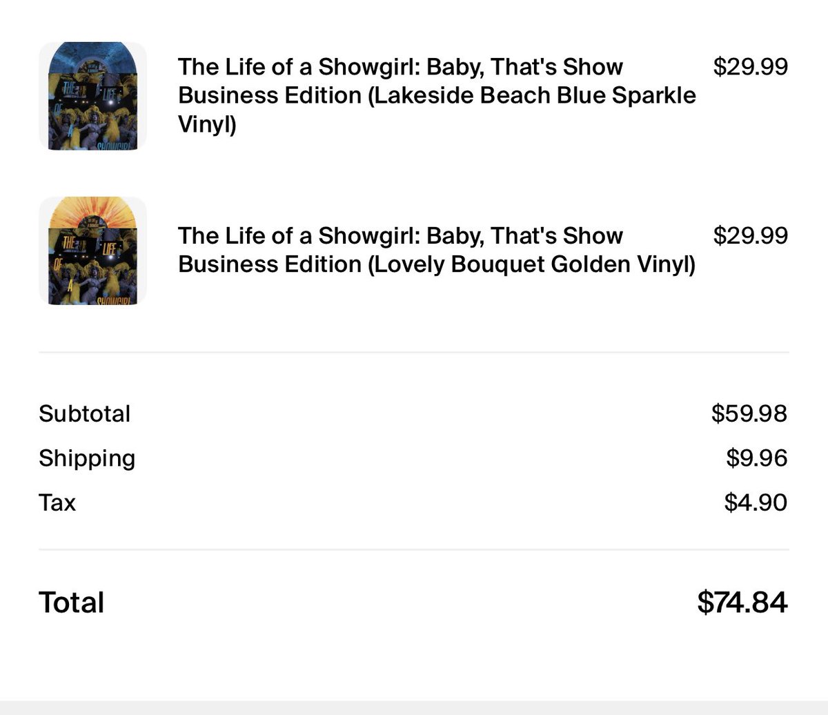Charlie_Swift13's tweet photo. @taylornation13 These vinyls are so stunning I just had to get them!!! 🧡❤️‍🔥💙 ✨✨ #TSTheLifeOfAShowgirl #TheLifeOfAShowgirl #taylorswift https://t.co/Qe6zXAzopz