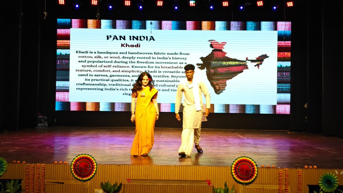 BBPSNoida's tweet image. Celebrating National Handloom Day  On the occasion of National Handloom Day, our students showcased the richness of India’s cultural heritage with great enthusiasm and creativity.

#NationalHandloomDay #HandloomHeritage #CulturalDiversity #PrideInTradition
# Ministry of textiles