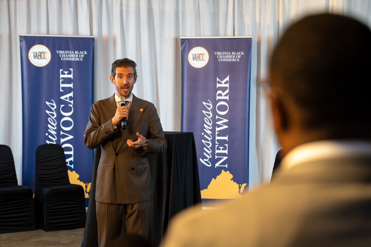 It was great celebrating #NationalBlackBusinessMonth at the Virginia Black Chamber’s Region Link Up in Fredericksburg. Black-owned businesses are creating jobs, driving innovation, and strengthening communities across Virginia, and the Youngkin Administration is committed to
