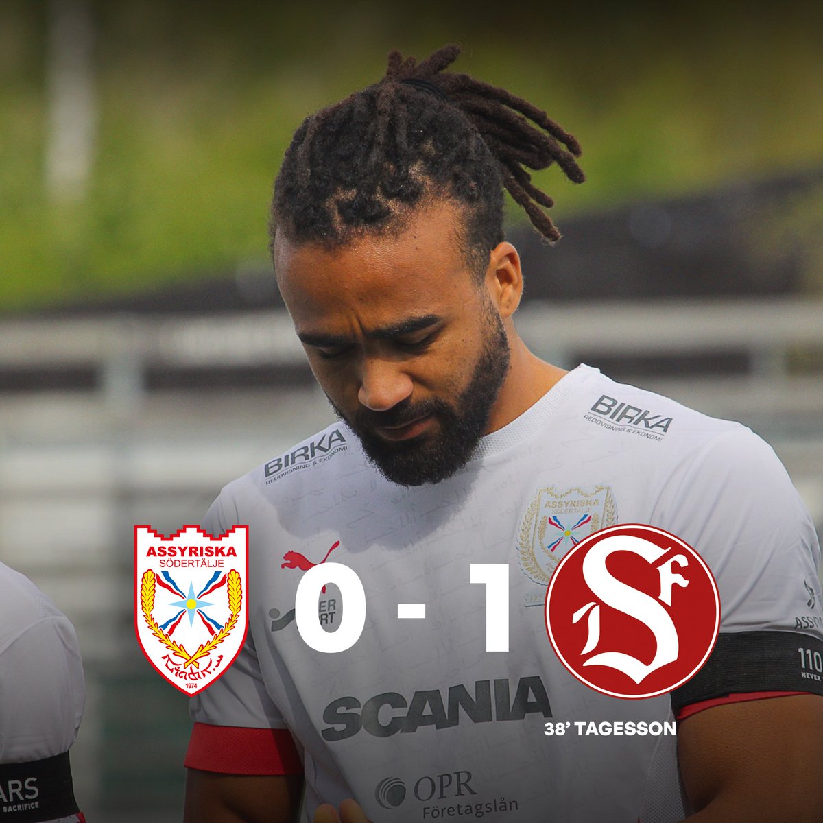 Assyriska gör en stark insats mot Superettanlaget Sandvikens IF, men lyckas inte ta sig vidare till Svenska Cupens gruppspel efter att Sandvikens IF lyckades göra matchens enda mål. Nya tag mot Örebro-Syrianska IF i Ettan på söndag 🤍❤️