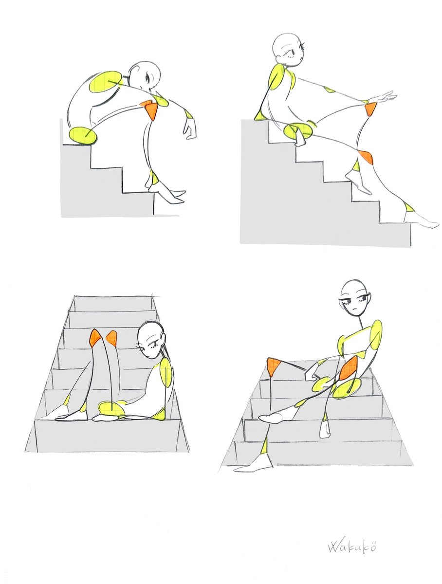 WAKAKO@ネオンビビッドな油絵画家 tweet media