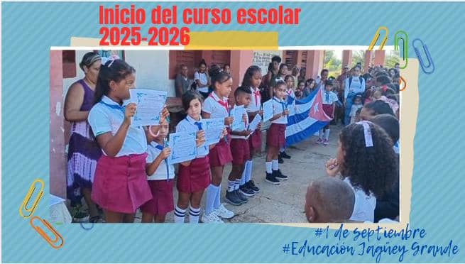 De vuelta a las aulas el 1 de Septiembre. #InicioDelNuevoCursoEscolar #MatancerosEnVictoria <a href="/CubaMined/">MINED</a> <a href="/PartidoPCC/">Partido Comunista de Cuba</a> <a href="/EMatancera/">Educación Matancera</a> <a href="/gpppmatanzas/">Gobierno Provincial del Poder Popular en Matanzas</a> <a href="/JanyMartnez10/">Hanny Martínez</a> <a href="/mariofsabines/">Mario Sabines Lorenzo</a>