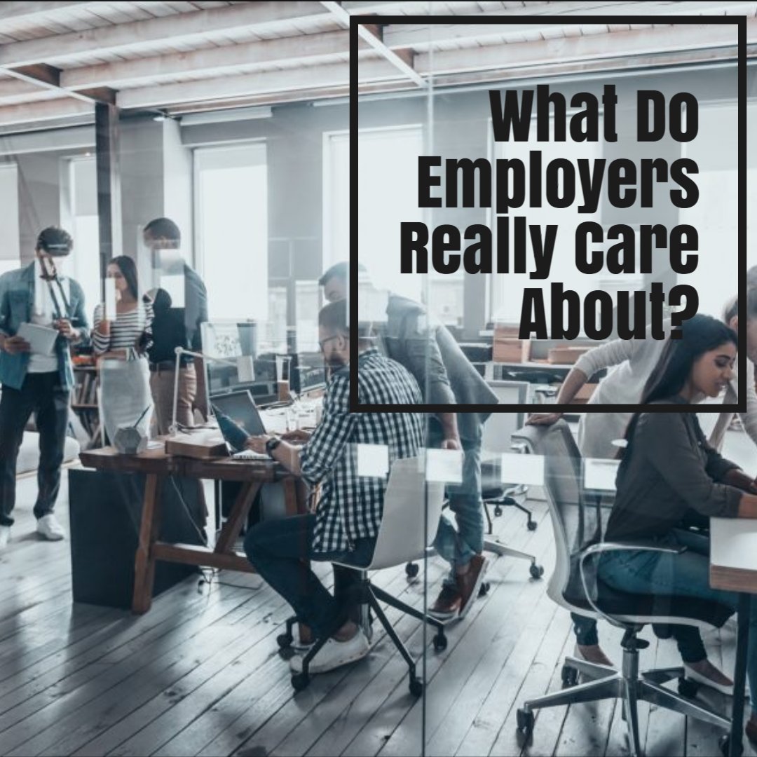 gotextspin's tweet photo. What Do Employers Really Care About?

https://t.co/zjn3RLFiB7 https://t.co/BizonUGPpo