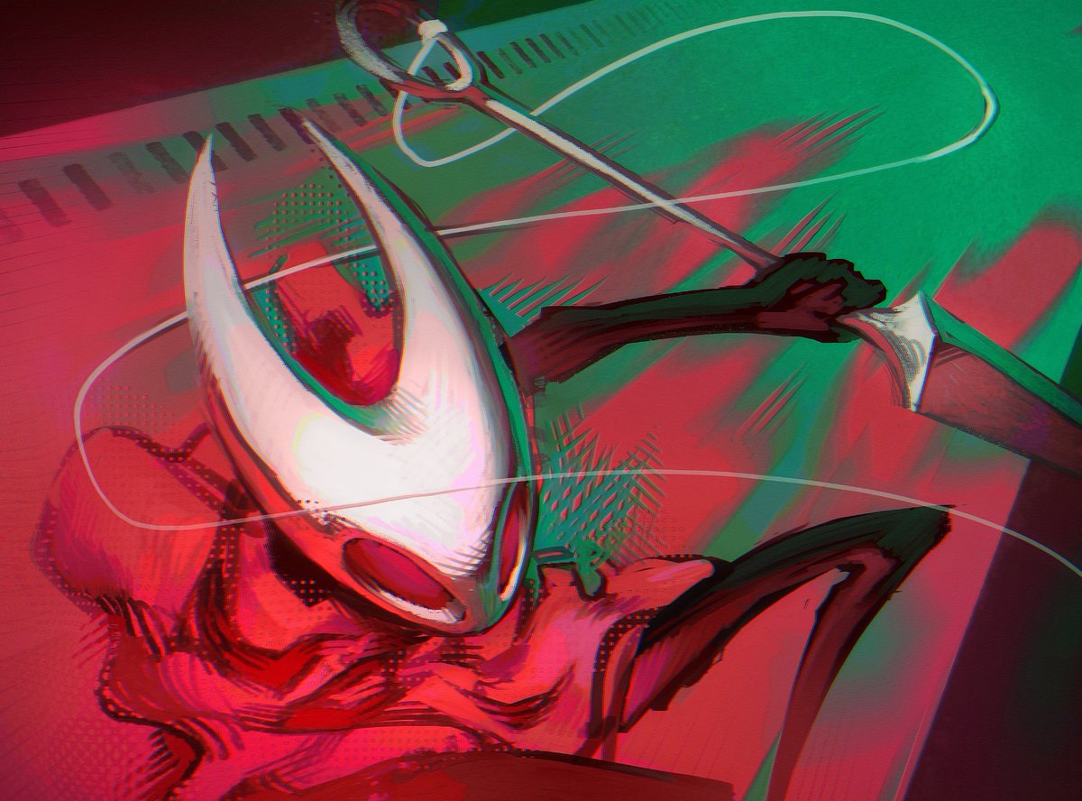 In anticipation of Silksong being in only a few tomorrows 🪡 #SILKSONG #hollowknightfanart