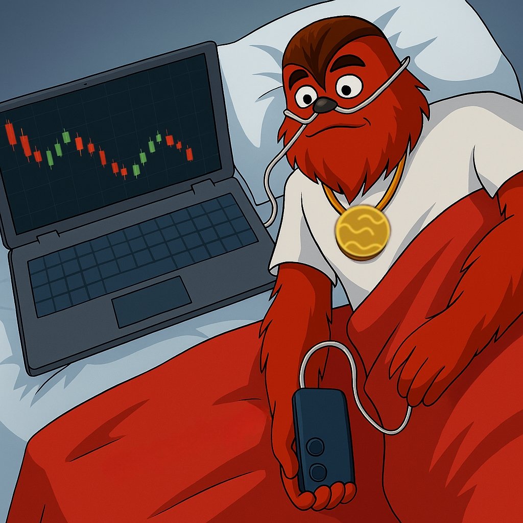 Seibacca (@seibacca) on Twitter photo "Patient in critical condition… Diagnosis: graphs in free fall. Prognosis? Only a harmful purchase saves! 🫠📉 ".
🤷Trading is life. Crypto is life . $SEI and $SBC are life 🔥 "Patient in critical condition… Diagnosis: graphs in free fall. Prognosis? Only a harmful purchase saves! 🫠📉 ".
🤷Trading is life. Crypto is life . $SEI and $SBC are life 🔥