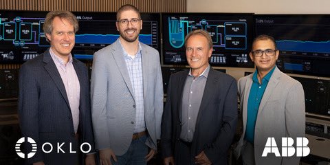 New at HQ: Oklo just commissioned a training and simulation monitoring room, developed with ABB.

The control room design allows for intuitive human interface, modern controls, simulation, and predictive capabilities, and underpins our fleet-based operations and training model.