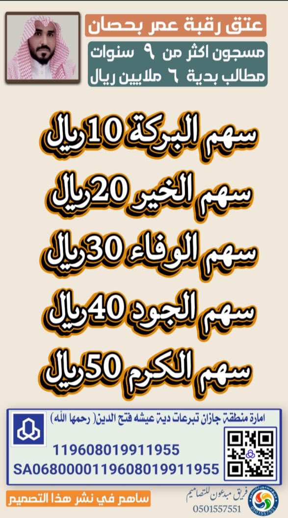 klooda446's tweet image. #شكرا_محمد_بن_سلمان
#عتق_رقبة_عمر_بحصان 
 صِف لي عِوَضَ الله ؟!
- هو أن ترى الأرزاقَ مِن حولك فتظن أن نصيبك منها محدودًا، أو أنك لن تنالَ مقامًا يُرضيك فيما تتمنى، فإذا بك بعد صبرك تنال رزقك المخبئ، الذي كان في غيبِ الله مُدّخّرًا خصيصًا لأجلِ قلبك، والذي هو أعظم بكثيرٍ مما فقدت