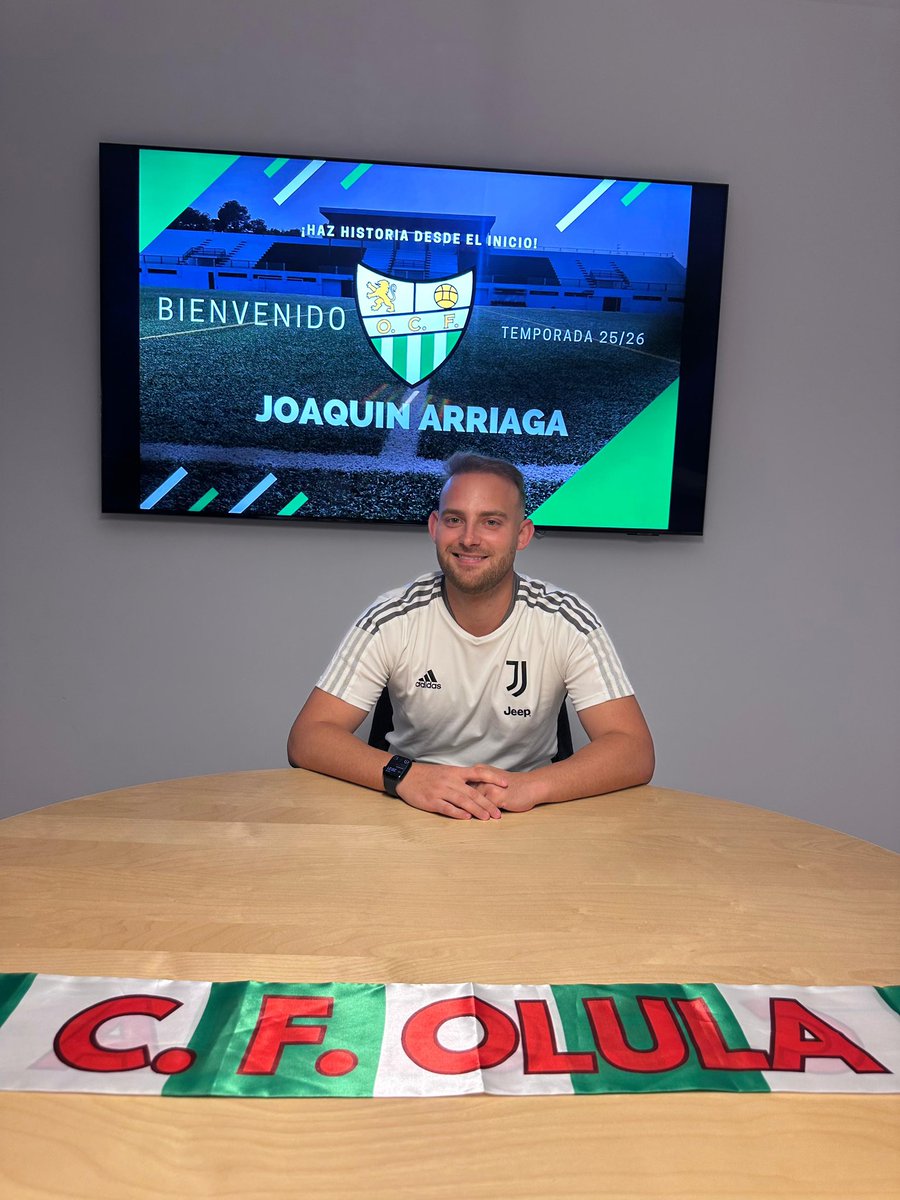 📣 COMUNICADO OFICIAL

Nos complace anunciar el fichaje de Joaquín Arriaga.

Central con gran salida de balón, experiencia pese a su juventud y su paso por UD Almería, La Cañada y CD Vera.

Talento, compromiso y calidad para reforzar al equipo.

¡Bienvenido, Joaquín! 🧱🪨