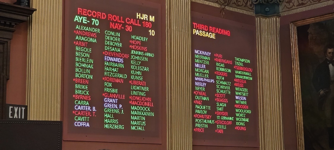 NOW: Michigan Democrats just voted AGAINST political accountability.

Because legislator pay is written into the actual state constitution, this bill to dock paychecks if the body fails to pass a budget in time needed a 2/3 majority to pass.

But they voted NO.

I can’t think of