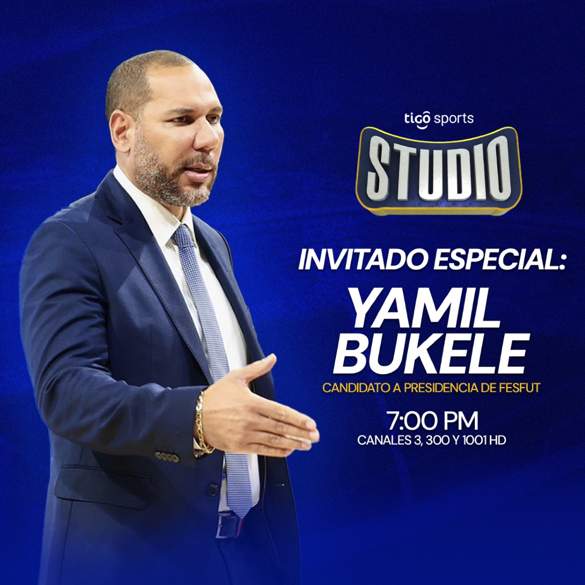 🤓 Hoy nos acompañará Yamil Bukele, candidato a la silla presidencial de FESFUT. 🤝

🤔 ¿Qué te gustaría preguntarle? 

✅ Las mejores preguntas estarán en el programa. 📺