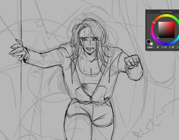 Doodlin my character!! Oh she runnin!! Veryyyy slooowllyyyy....

#art #doodle #characterdesign