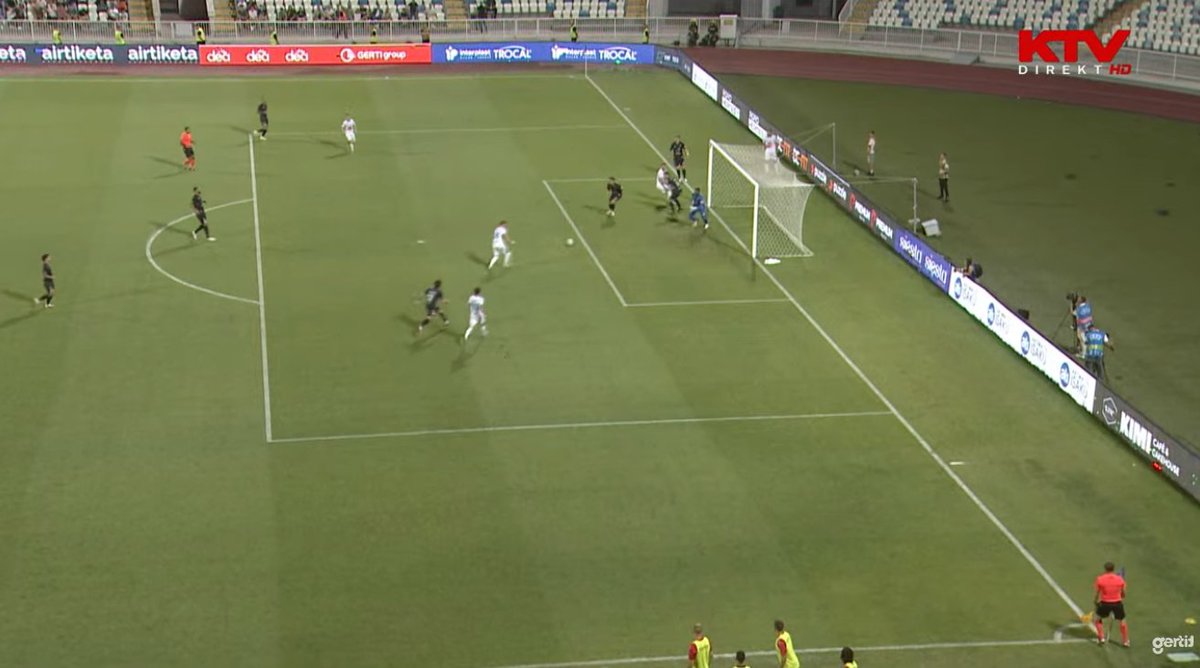 30' Familiar scenes: Drita in the lead again. A great cutback and intelligent stepover beat the entire defence; Felipe was helpless as he watched Albert Dabiqaj shoot straight past him.

🇽🇰1⃣🆚0⃣🇱🇺