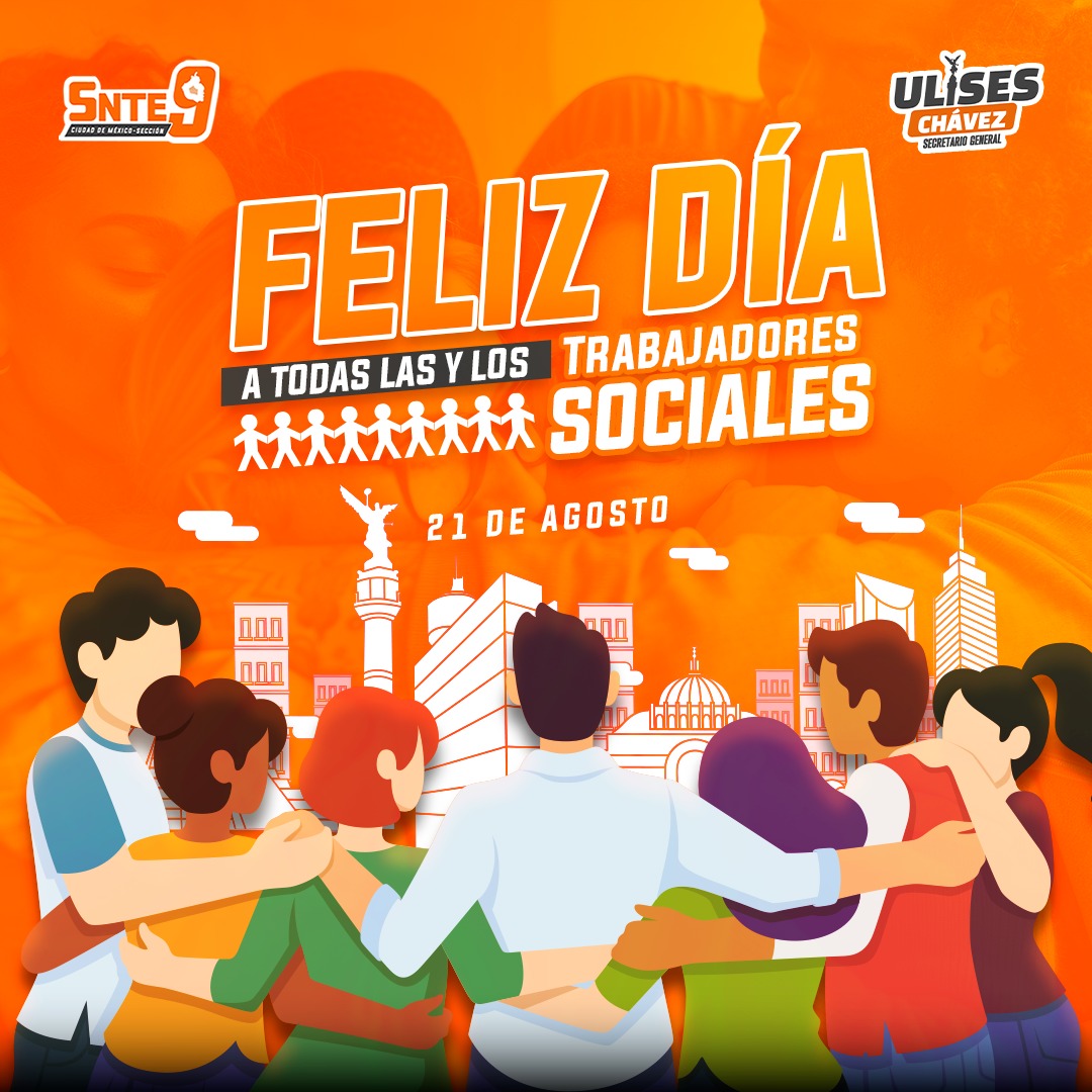 ¡Feliz #DíaDelTrabajadorSocial a quienes en #CDMX dan lo mejor de sí! 👏

 Su labor fortalece comunidades educativas y refleja la importancia de su trabajo. Gracias por su entrega y compromiso, construyendo día a día #ElValorDelMagisterio 🤝