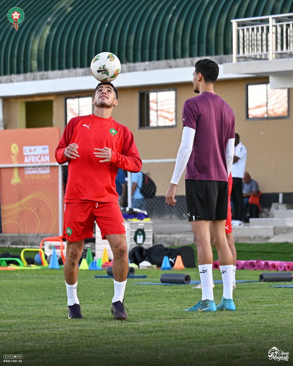 منتخبنا الوطني المحلي ينهي استعداداته لمباراة تنزانيا

Final training session before facing Tanzania 🇹🇿

#DimaMaghrib 🇲🇦