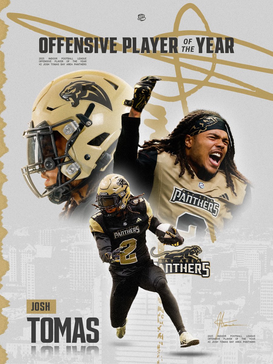 The most explosive player in the league.

<a href="/joshuatomas10/">Jt</a> is your 2025 IFL Offensive Player of the Year.
