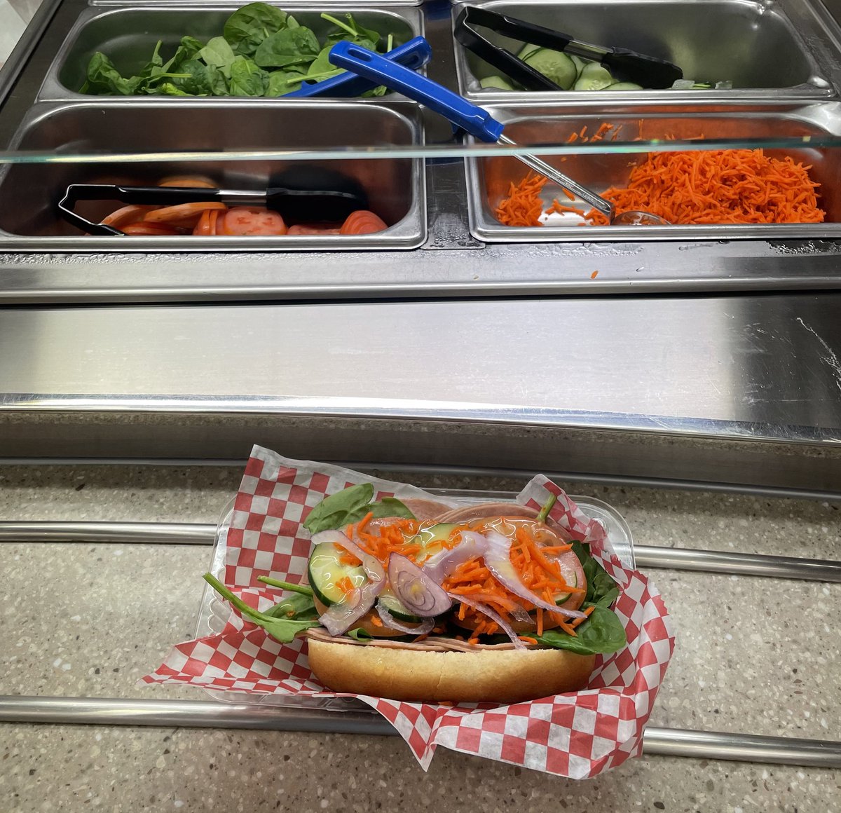TISD_NUTRITION's tweet photo. Built to order SUBS are BACK!!! @TISDTHS @TISDTMHS https://t.co/hezvVFY4do