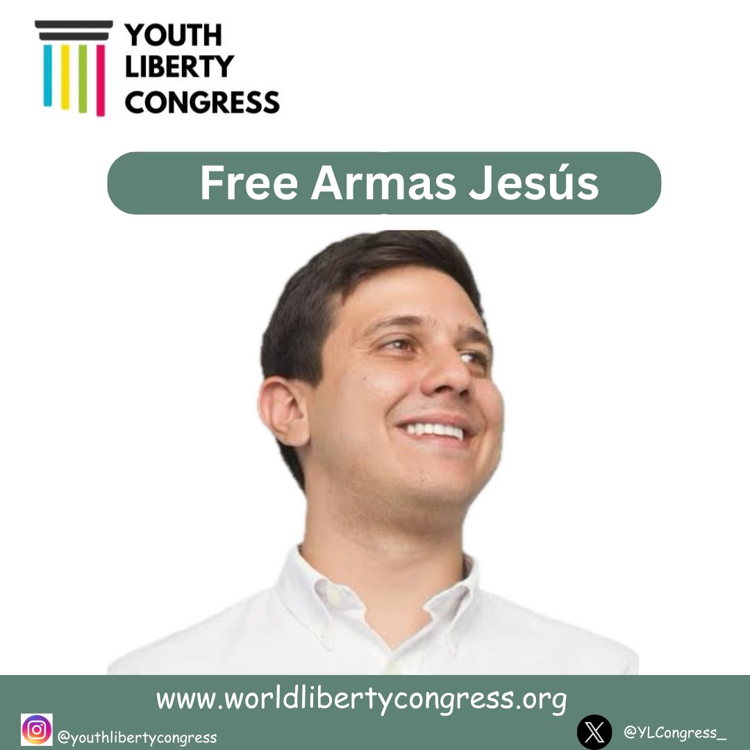 YLCongress_'s tweet image. “There is no freedom without truth. Freedom is an ethical category.” — @jesusarmasccs

His voice is silenced, but his words continue to speak for millions.

Let’s raise ours until he is free. 🕊️

#FreeJesúsArmas
#FreeAllPoliticalPrisoners
#TruthIsFreedom