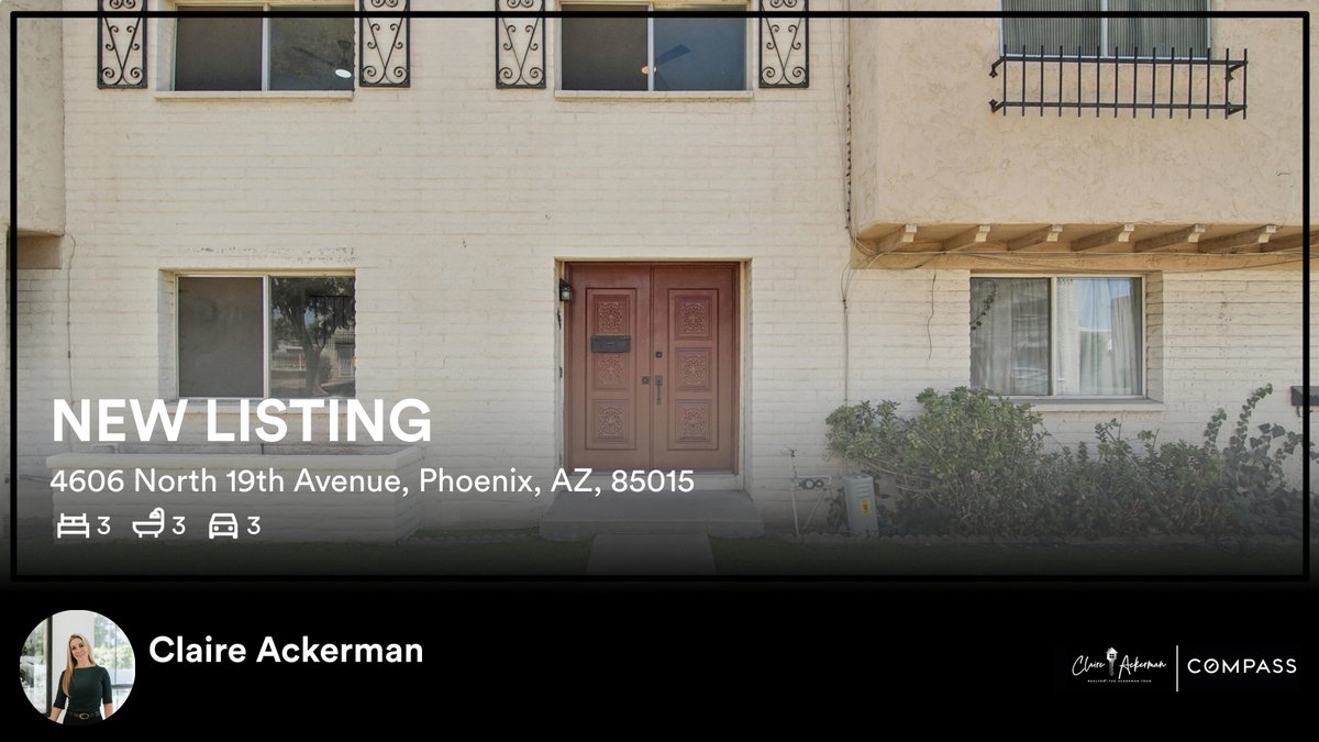 claireackerman2's tweet photo. 🛌 3 🛀 3 🚘 3
📍 4606 North 19th Avenue, Phoenix, AZ, 85015

My latest listing on RateMyAgent.

https://t.co/kHX7b44Hjh

...
#ratemyagent #realestate #Compass https://t.co/BZAjDlgI28