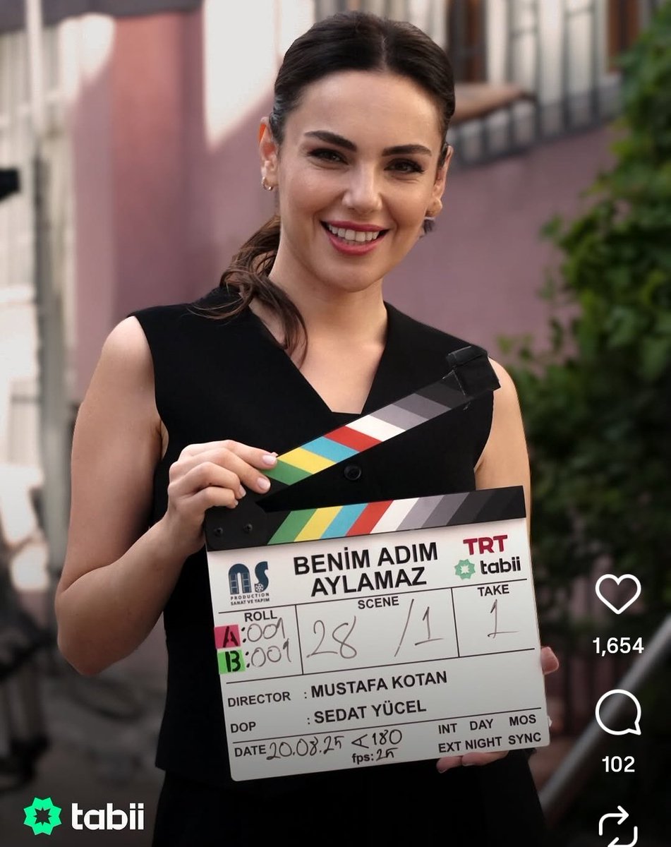 huyde12's tweet photo. Ya��mur Tanrısevsin'in başrolde yer olarak yer aldığı tabii'nin yeni projesi "Benim Adım Aylamaz'ın" çekimleri başladı 💥 https://t.co/bHkSZuOeCS