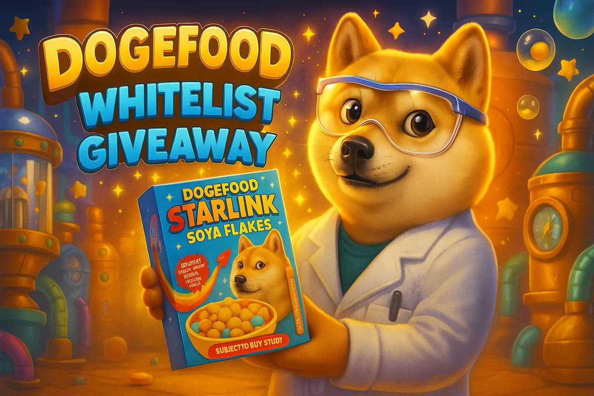 Tito ✨ (@greisten) on Twitter photo 🍿 GIVEAWAY 🍿
🌽 The food cult is growing 🔥
1. Follow > <a href="/DogeOsFoodNFT/">Doge Food (NFT) Free Mint</a>
2. Join Discord > discord.com/invite/SdfrmdsB
3. Comment "DONE"
👉 x2 WL spots to win
💰 Mint will be : FREE
🔒 These WL spots guarantee a mint of DogeFood NFTs
👨🍳 Upcoming game
⏰ 2 Winners in 72H
GL ! 🍿 GIVEAWAY 🍿
🌽 The food cult is growing 🔥
1. Follow > <a href="/DogeOsFoodNFT/">Doge Food (NFT) Free Mint</a>
2. Join Discord > discord.com/invite/SdfrmdsB
3. Comment "DONE"
👉 x2 WL spots to win
💰 Mint will be : FREE
🔒 These WL spots guarantee a mint of DogeFood NFTs
👨🍳 Upcoming game
⏰ 2 Winners in 72H
GL !
