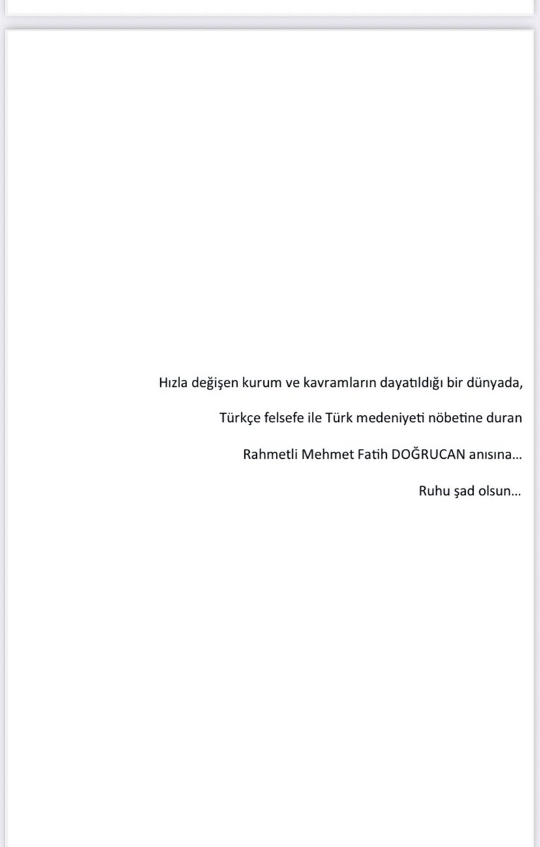 Katkı veren bütün hocalarımıza, emeği geçen herkese ve <a href="/altinorduyayinl/">Altınordu Yayınları</a> na çok teşekkür ediyorum. 

Nöbete devam edenlere, nöbeti devralanlara selam olsun…