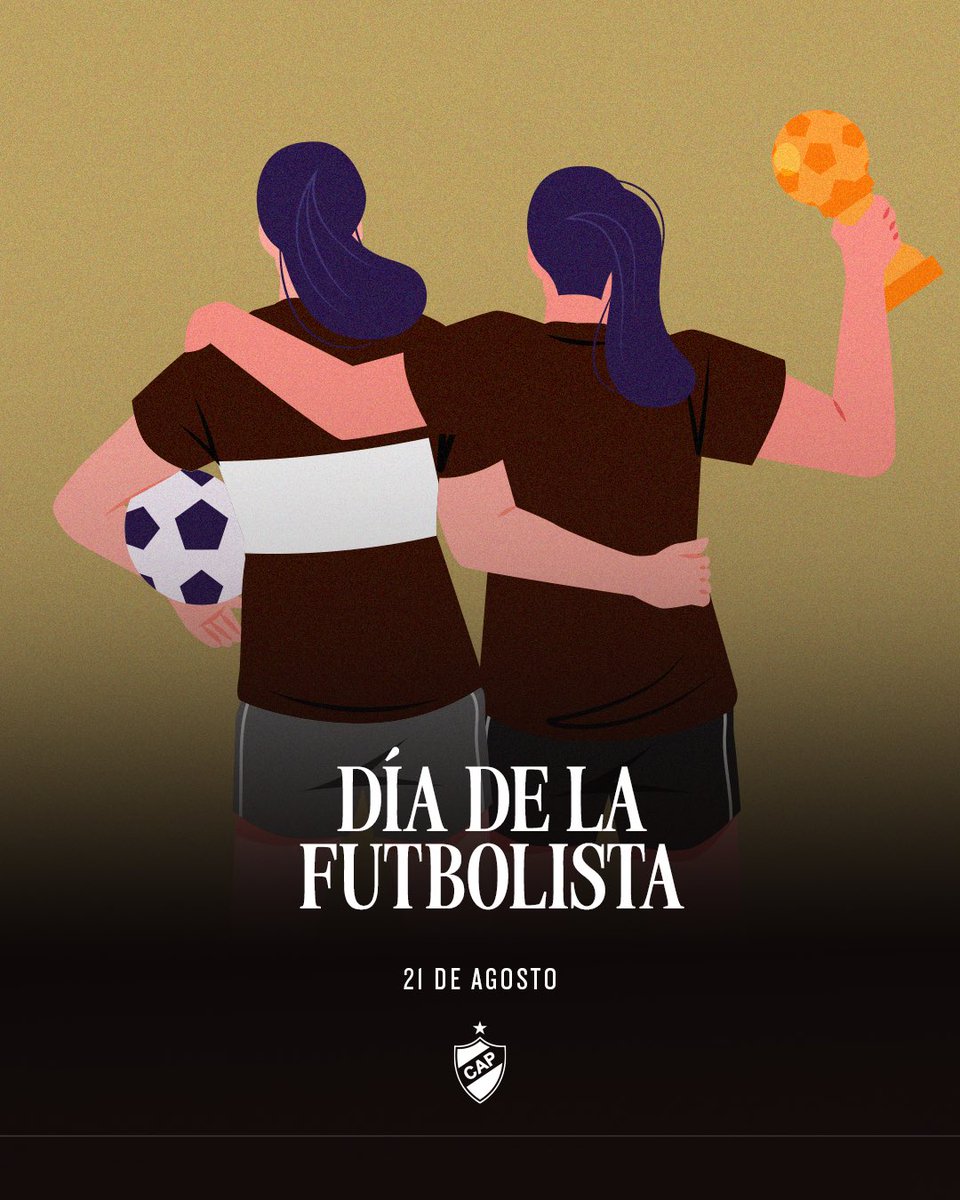 𝟐𝟏 𝐝𝐞 𝐚𝐠𝐨𝐬𝐭𝐨 | Por las que fueron, por las que son y por las que vendrán⚽️

¡Feliz día de la futbolista!👏🏻🤍

#SiemprePlatense🤎