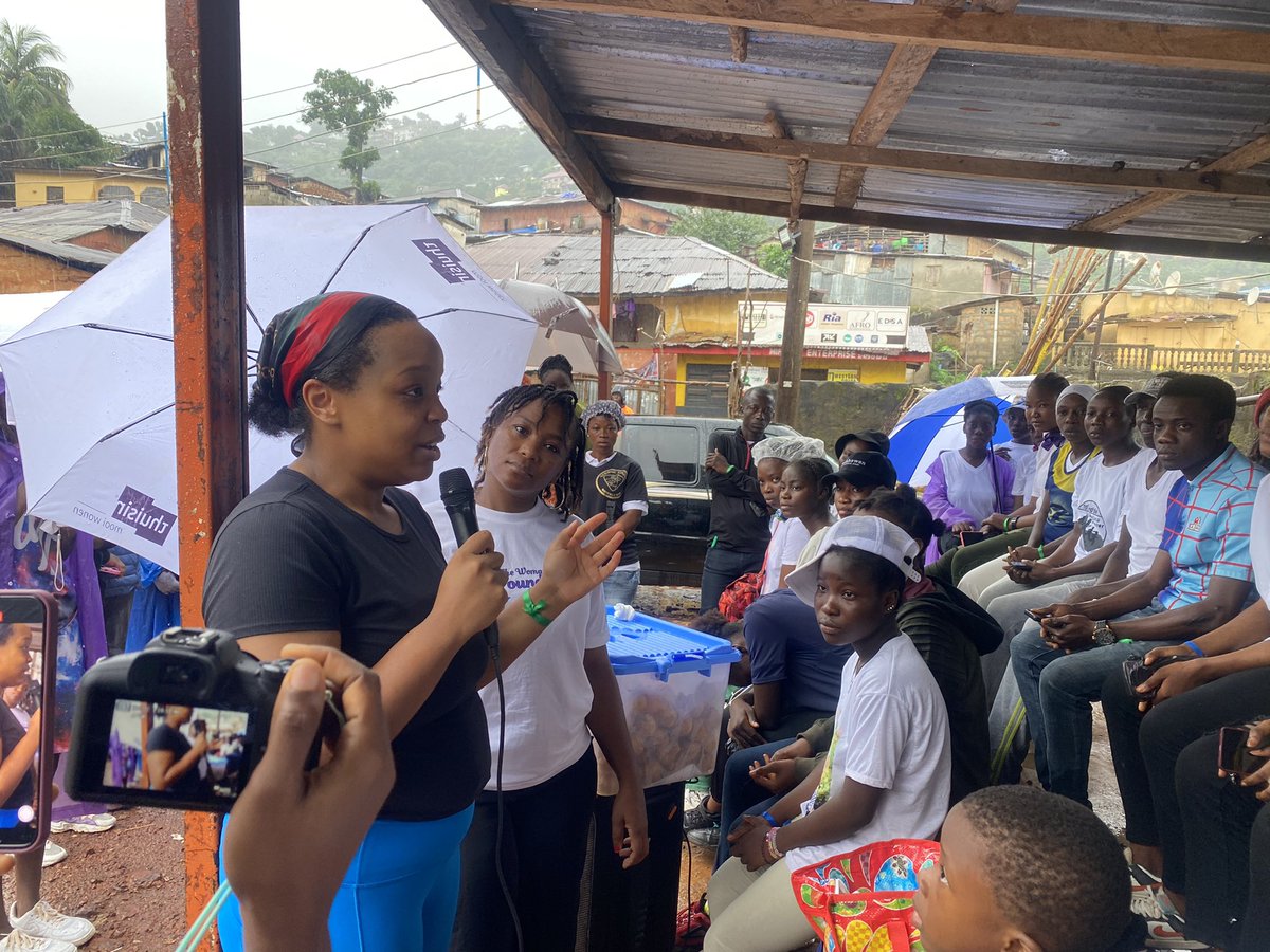 BIG THANK YOU 🙏 to you Georgia Adatsi from the United States 🇺🇸 for the wonderful time you have spent volunteering for We Yone Child Foundation in Sierra Leone 🇸🇱. We really appreciate your contributions to get the charity’s mission. 

We look forward to continuing our efforts