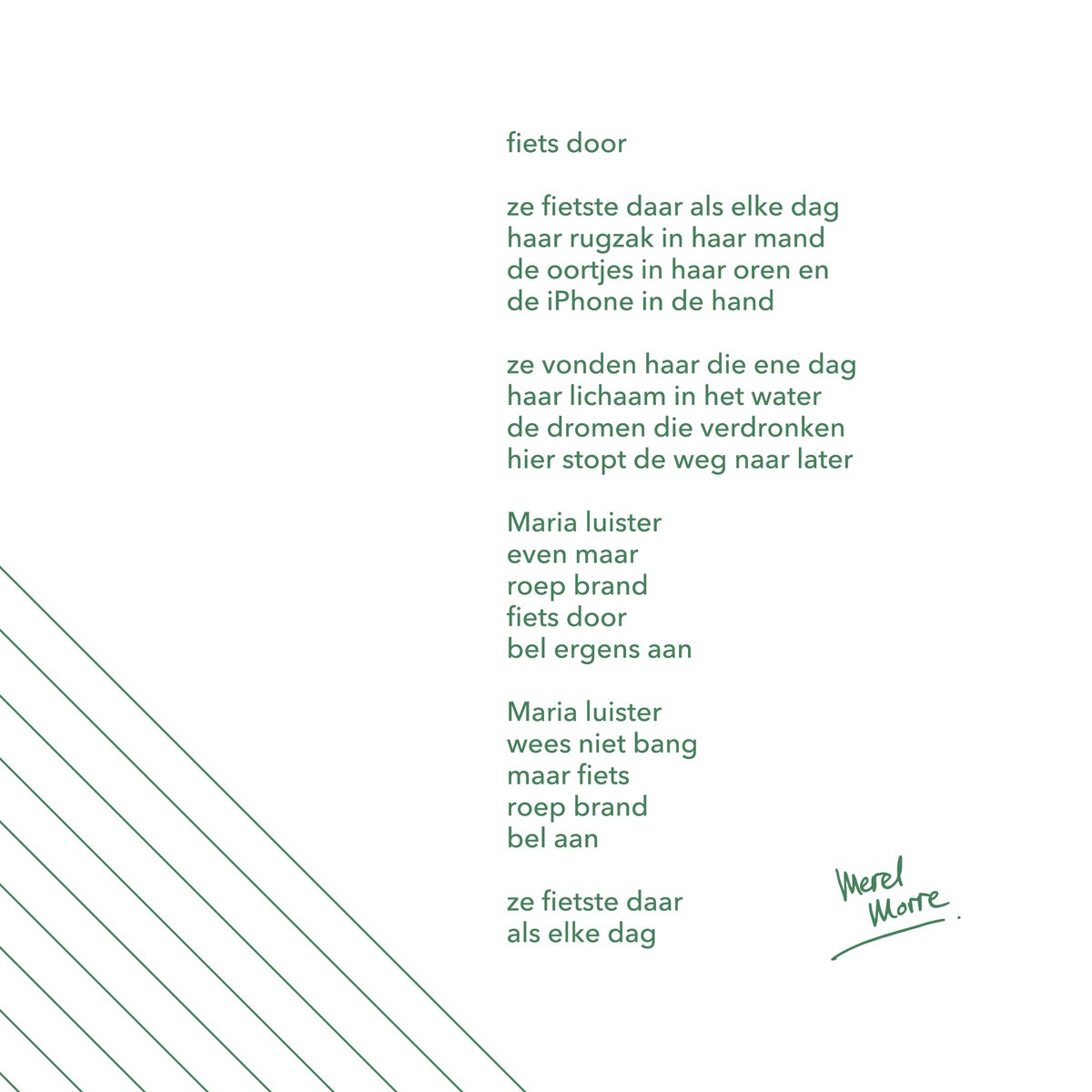 Merel Morre tweet media