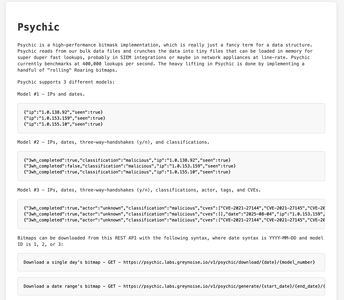 psychic.labs.greynoise.io 👀