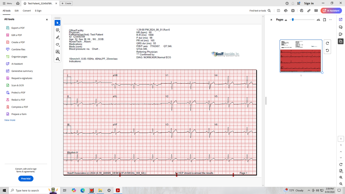 Superior PC-Based ECG Auto-Diagnostics for Clinical HealthCare Environments  of all Sizes and Demand Volume.