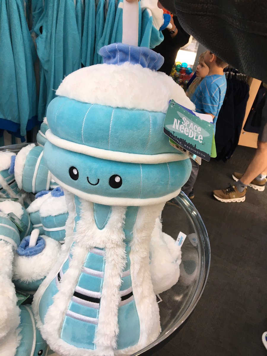 anthro Space Needle 

top and bottom text